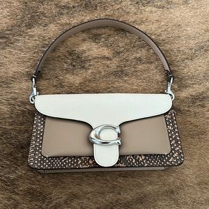Coach Tabby Shoulder Bag 26 With Colorblock Snakeskin Detail w/duster bag